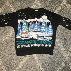 VINTAGE Winter/Christmas Sweater